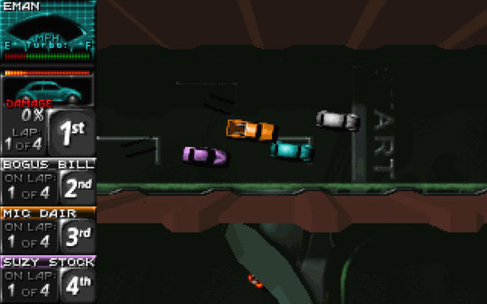 Игра Death Rally (Classic), скриншот