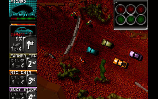 Игра Death Rally (Classic), скриншот
