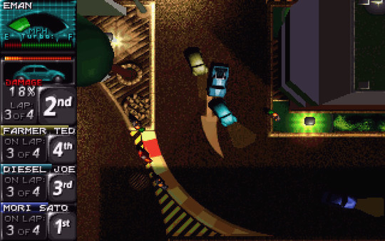 Игра Death Rally (Classic), скриншот
