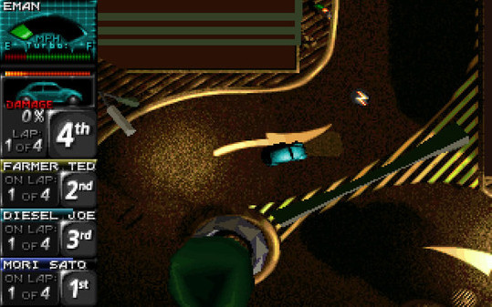 Игра Death Rally (Classic), скриншот