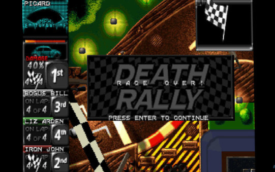 Игра Death Rally (Classic), скриншот