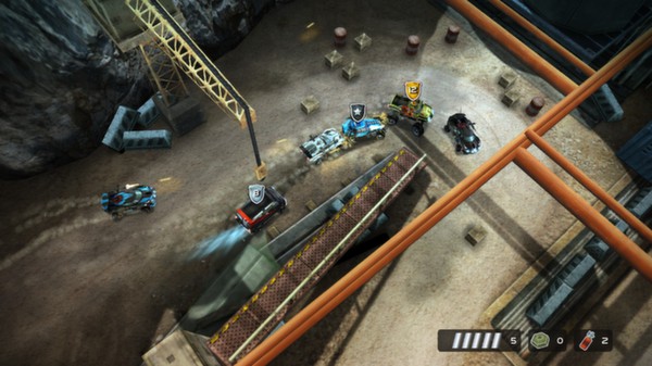 Игра Death Rally, скриншот