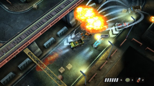 Игра Death Rally, скриншот