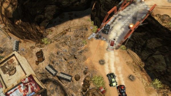 Игра Death Rally, скриншот