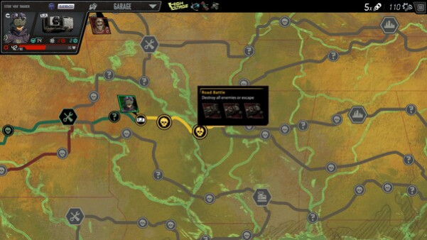 Игра Death Roads: Tournament, скриншот