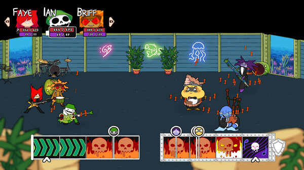 Игра Deathbulge: Battle of the Bands, скриншот