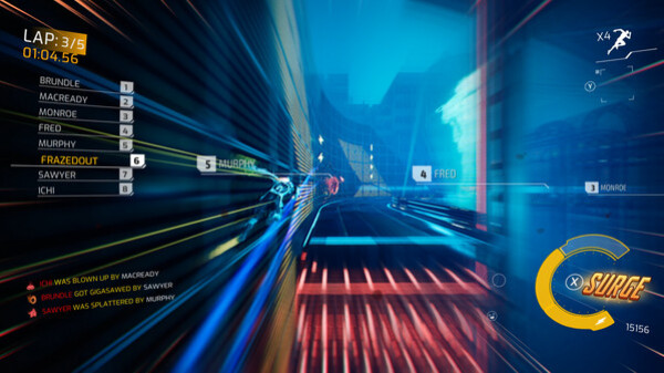 Игра DeathSprint 66, скриншот