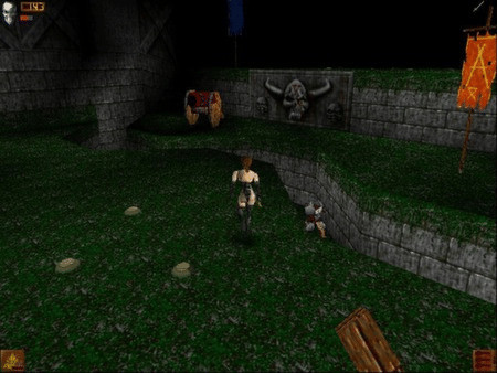 Игра Deathtrap Dungeon, скриншот