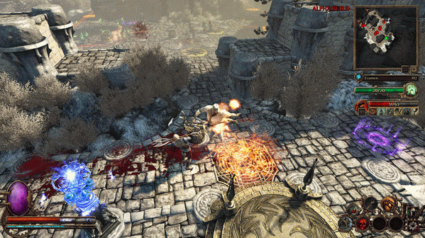 Игра Deathtrap, скриншот