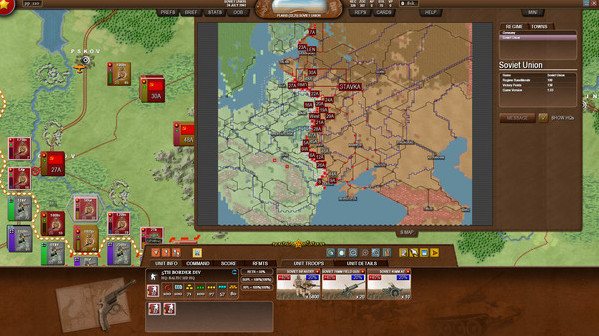 Игра Decisive Campaigns: Barbarossa, скриншот