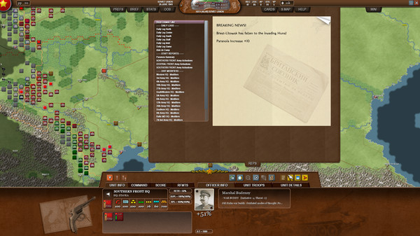 Игра Decisive Campaigns: Barbarossa, скриншот