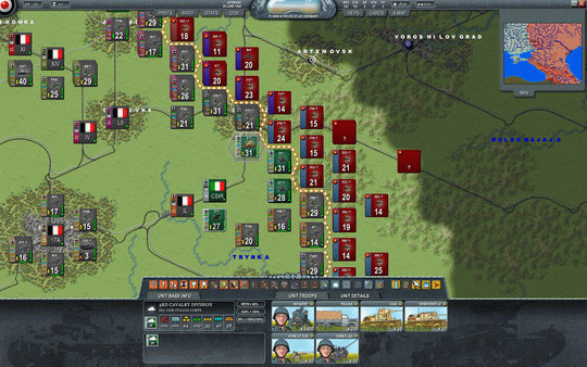 Игра Decisive Campaigns: Case Blue, скриншот