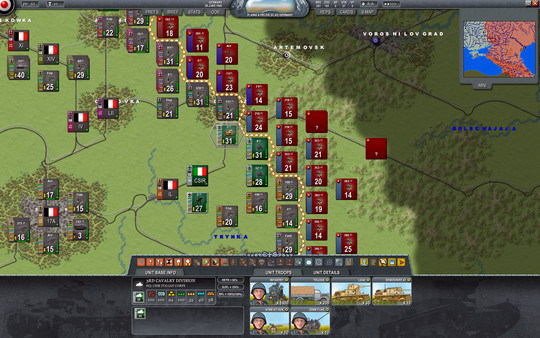 Игра Decisive Campaigns: Case Blue, скриншот