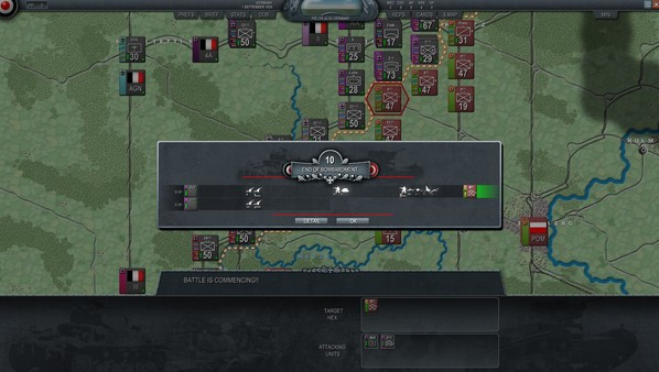 Игра Decisive Campaigns: The Blitzkrieg from Warsaw to Paris, скриншот