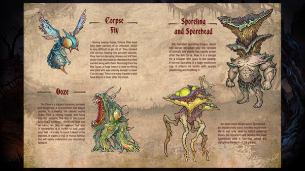 Игра Deck of Ashes - Digital Expanded Artbook, скриншот