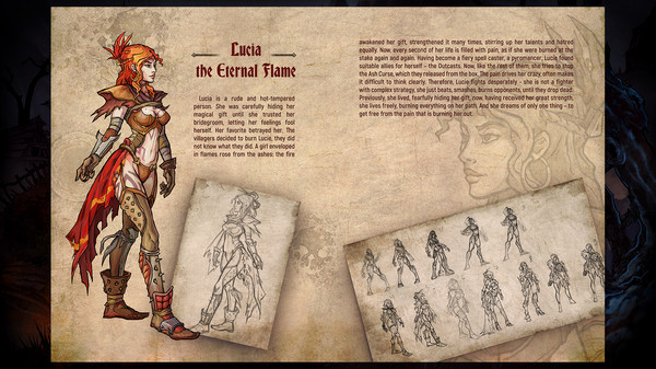 Игра Deck of Ashes - Digital Expanded Artbook, скриншот