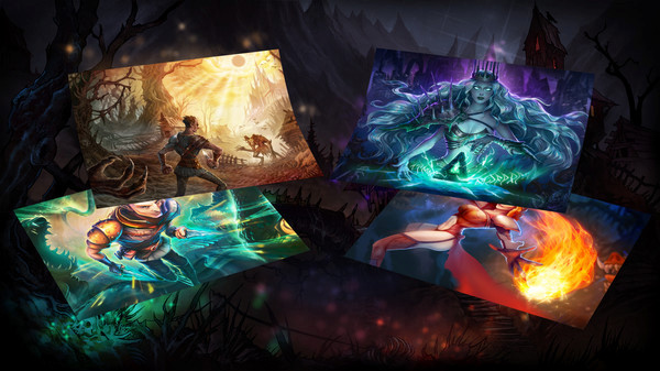 Игра Deck of Ashes - Print-Ready Posters, скриншот