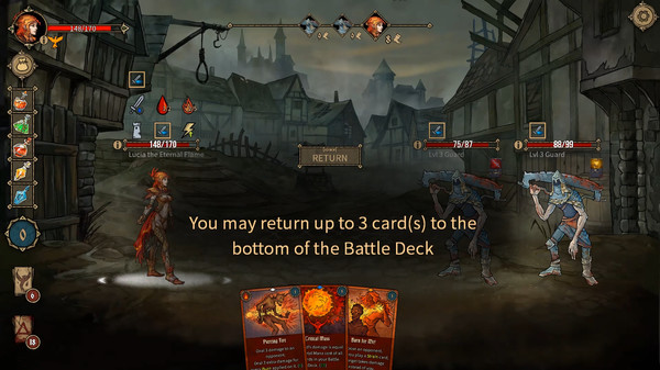 Игра Deck of Ashes, скриншот