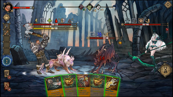 Игра Deck of Ashes, скриншот