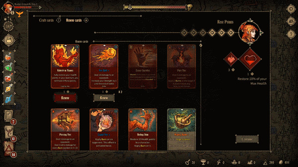 Игра Deck of Ashes, скриншот