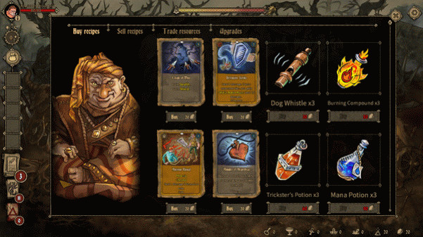 Игра Deck of Ashes, скриншот