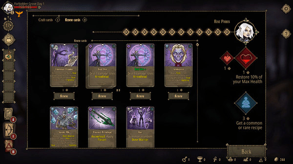 Игра Deck of Ashes - Tome of Dimensions, скриншот