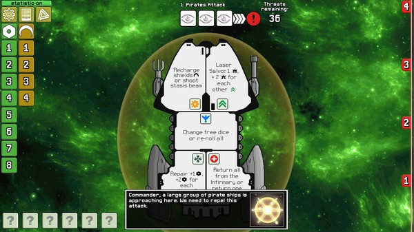 Игра Dee-6: Dice Defenders, скриншот