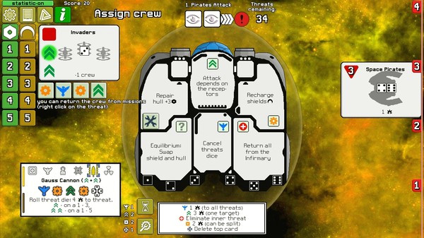 Игра Dee-6: Dice Defenders, скриншот