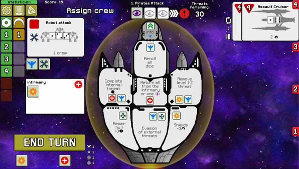 Игра Dee-6: Dice Defenders, скриншот