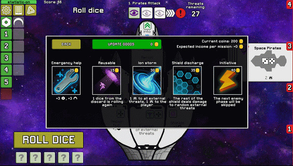 Игра Dee-6: Dice Defenders, скриншот