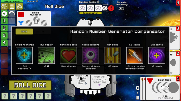 Игра Dee-6: Dice Defenders, скриншот