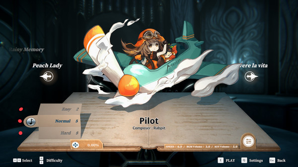 Игра DEEMO -Reborn- Prime Pack II, скриншот