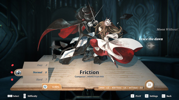 Игра DEEMO -Reborn- Prime Pack II, скриншот