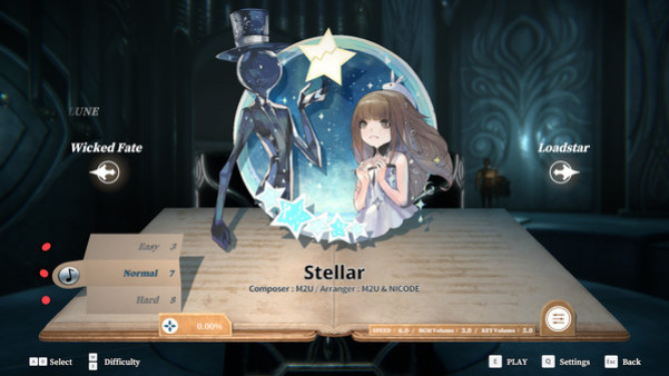 Игра DEEMO -Reborn- Prime Pack III, скриншот