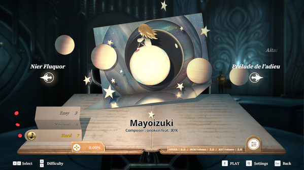 Игра DEEMO -Reborn-, скриншот