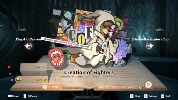 Игра DEEMO -Reborn-, скриншот