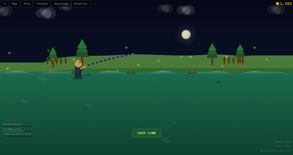 Игра Deep Hook, скриншот