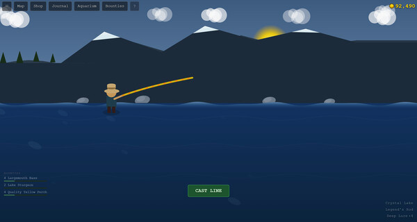 Игра Deep Hook, скриншот