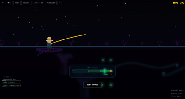 Игра Deep Hook, скриншот