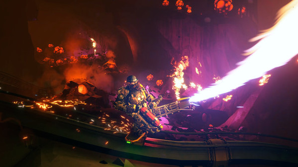 Игра Deep Rock Galactic, скриншот