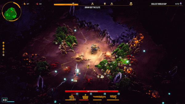 Игра Deep Rock Galactic: Survivor, скриншот