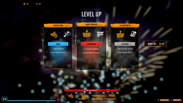 Игра Deep Rock Galactic: Survivor, скриншот