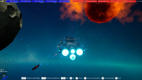 Игра Deep Space Battle Simulator, скриншот