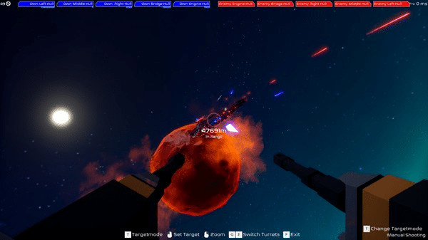 Игра Deep Space Battle Simulator, скриншот