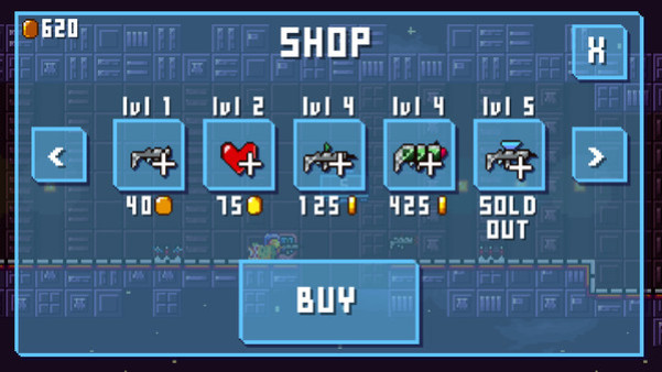 Игра DEEP SPACE | Space-Platformer, скриншот
