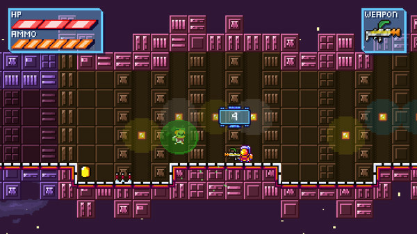 Игра DEEP SPACE | Space-Platformer, скриншот