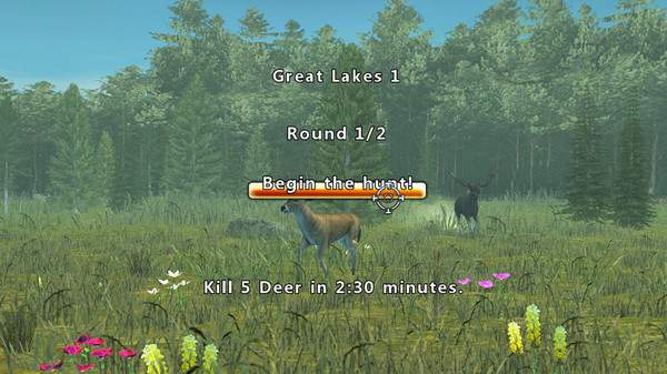 Игра Deer Hunt Legends, скриншот