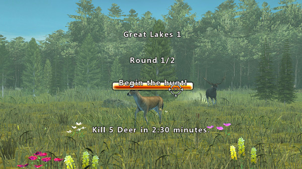 Игра Deer Hunt Legends, скриншот
