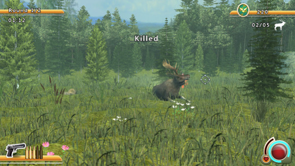 Игра Deer Hunt Legends, скриншот