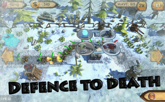 Игра Defence to death, скриншот